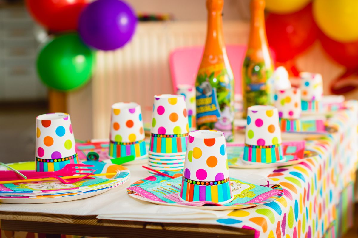 Decoração premium de aniversário